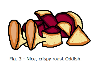 Fig. 3: Nice, crispy roast Oddish.